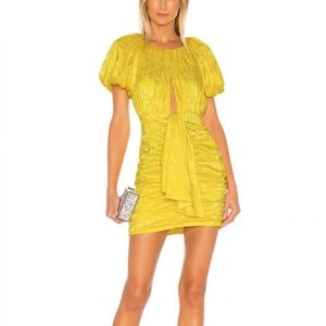 For Love and Lemons Fiji Mini Dress Pineapple
